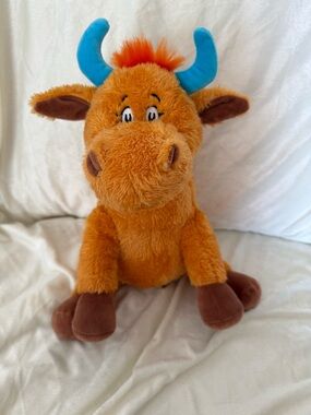 Kohl's Cares Dr. Seuss Mr. Brown Can Moo Cow Bull 12" Plush Stuffed Animal Toy
